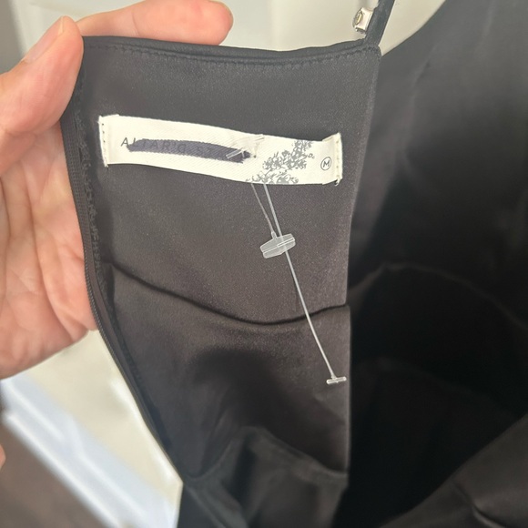 Satin jumpsuit with rhinestone straps - Picture 6 of 6